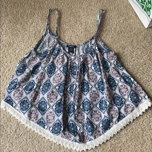 multi colored tank top